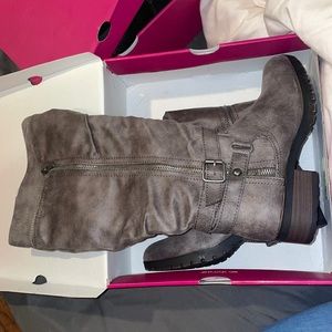 Knee high boots- wide calf